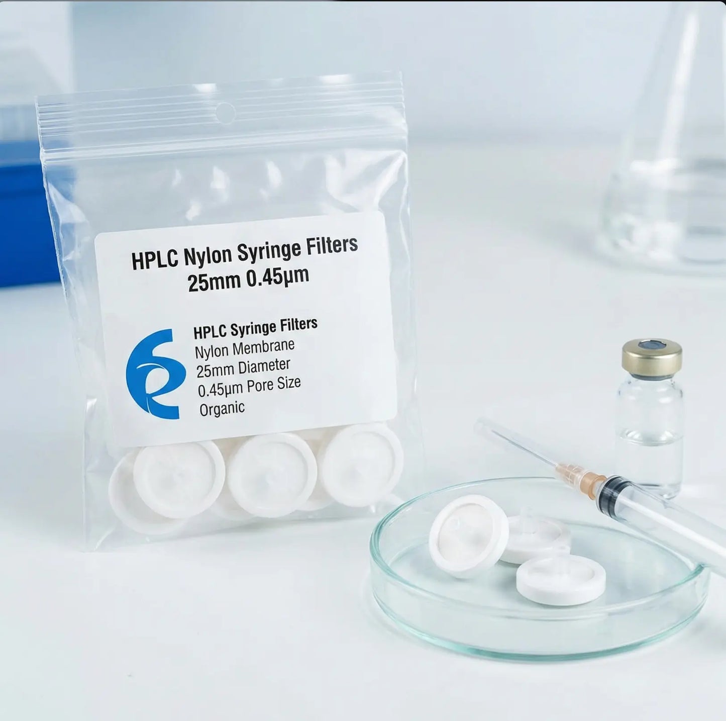 Nylon Syringe Filters | High-Quality Laboratory Filtration for HPLC & Sample Preparation My Store
